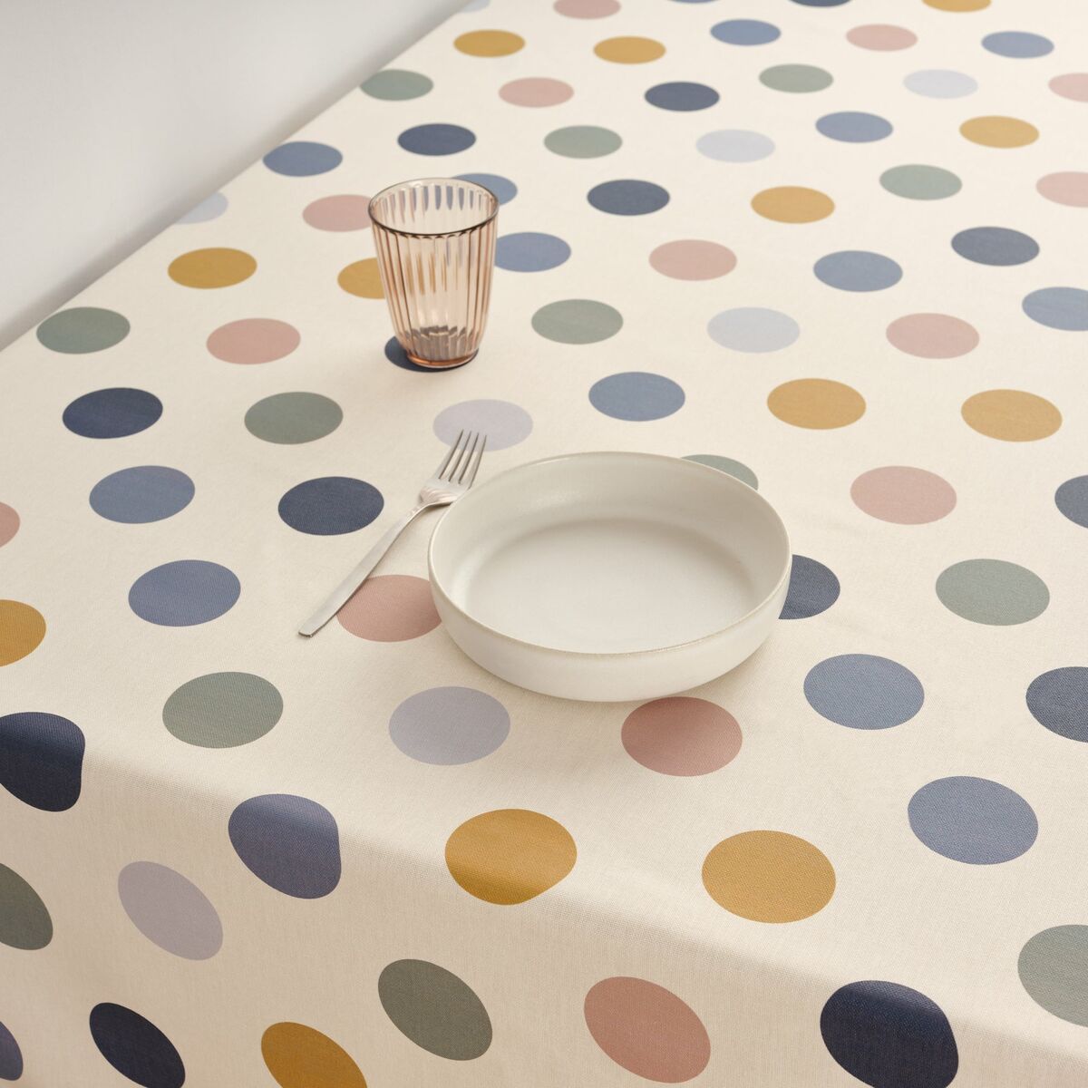 Stain-proof tablecloth Belum 0120-160 Multicolour 180 x 200 cm Circles