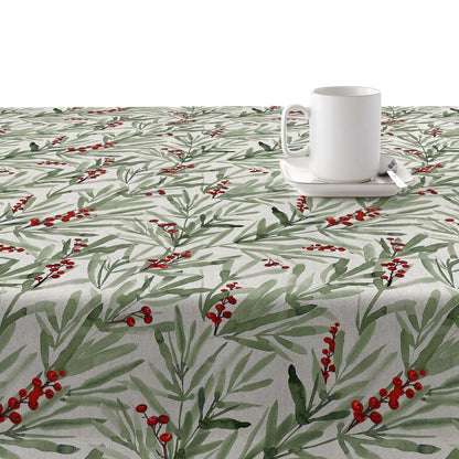 Stain-proof resined tablecloth Belum Merry Christmas Multicolour 250 x 150 cm