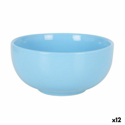 Bowl Home Style Bekia Ceramic Blue 700 ml (12 Units) Home Style