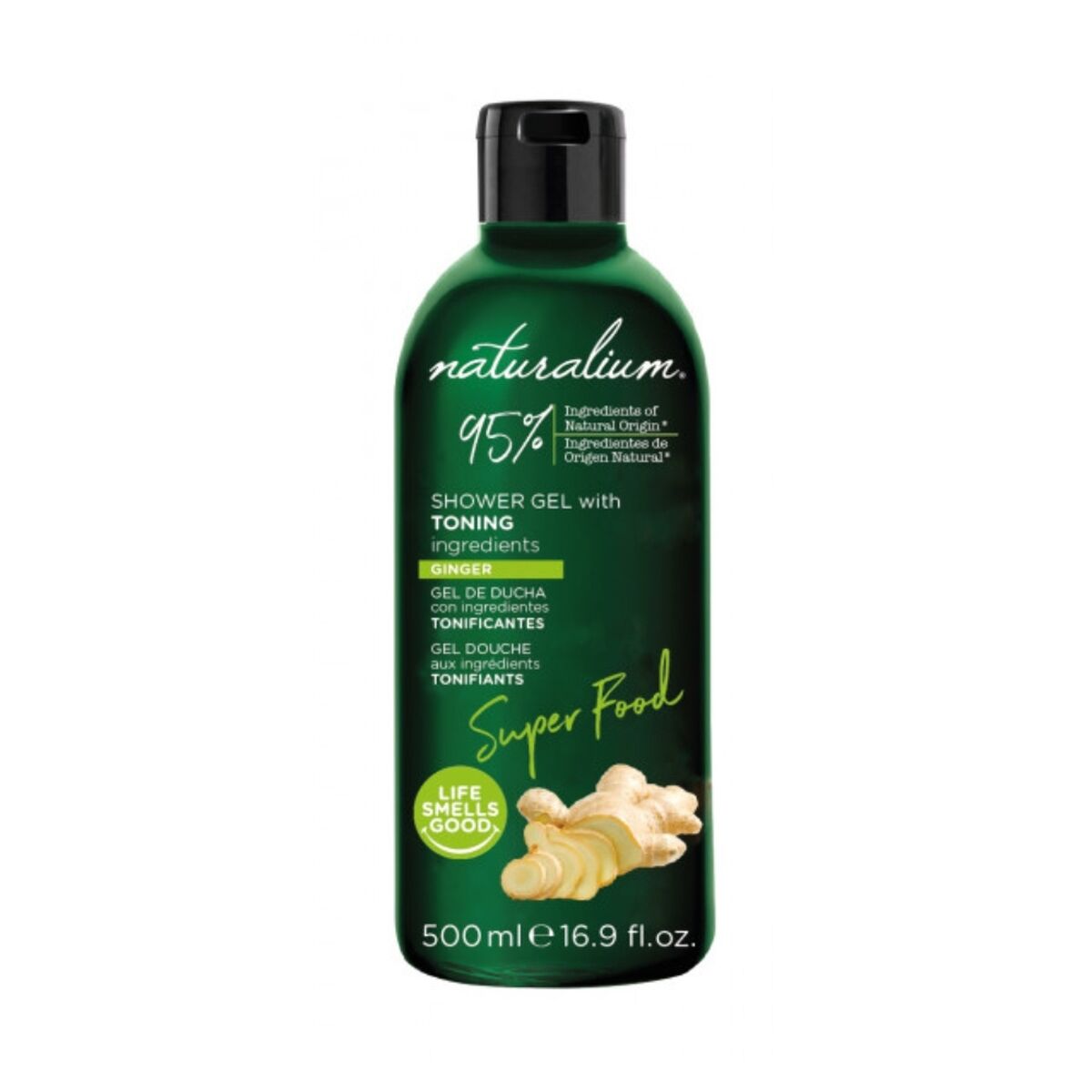 Shower Gel Naturalium Ginger 500 ml - Soaps and gels - Naturalium - Default Title