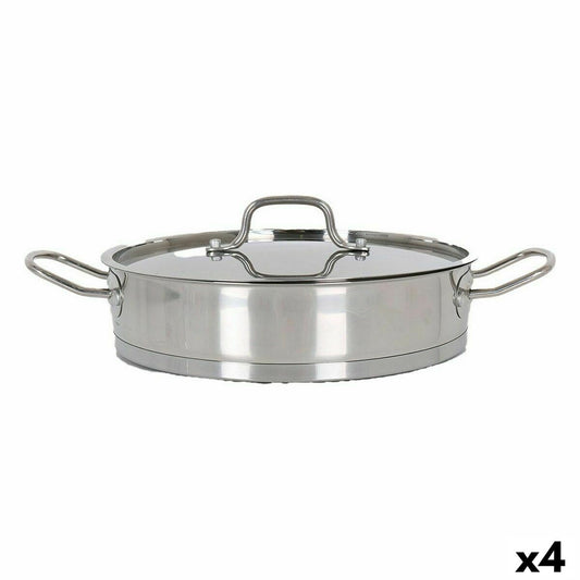 Casserole with glass lid Quttin 3,1 L (4 Units) Quttin