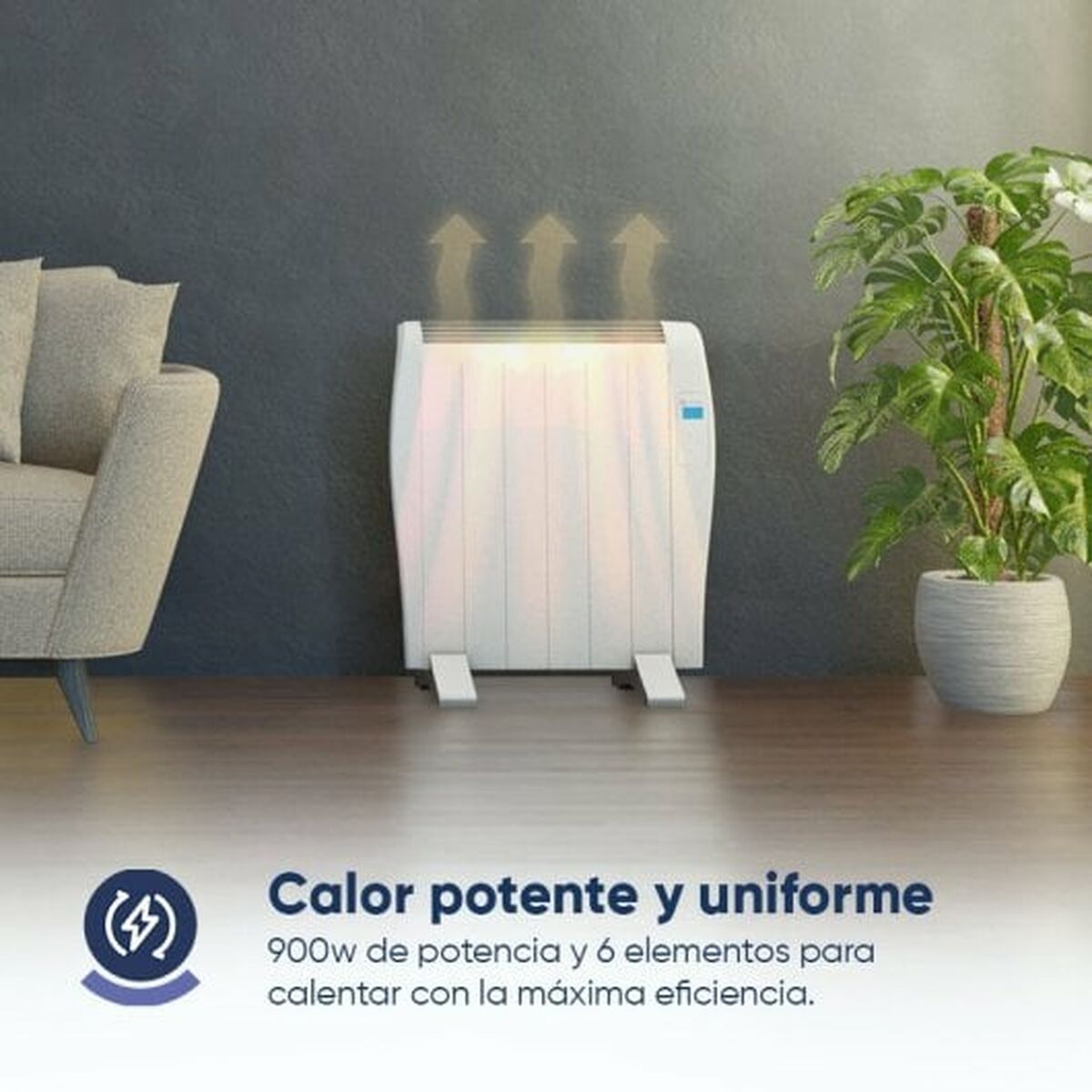 Oil-filled Radiator Origial REALWARM 900 WIFI White 900 W