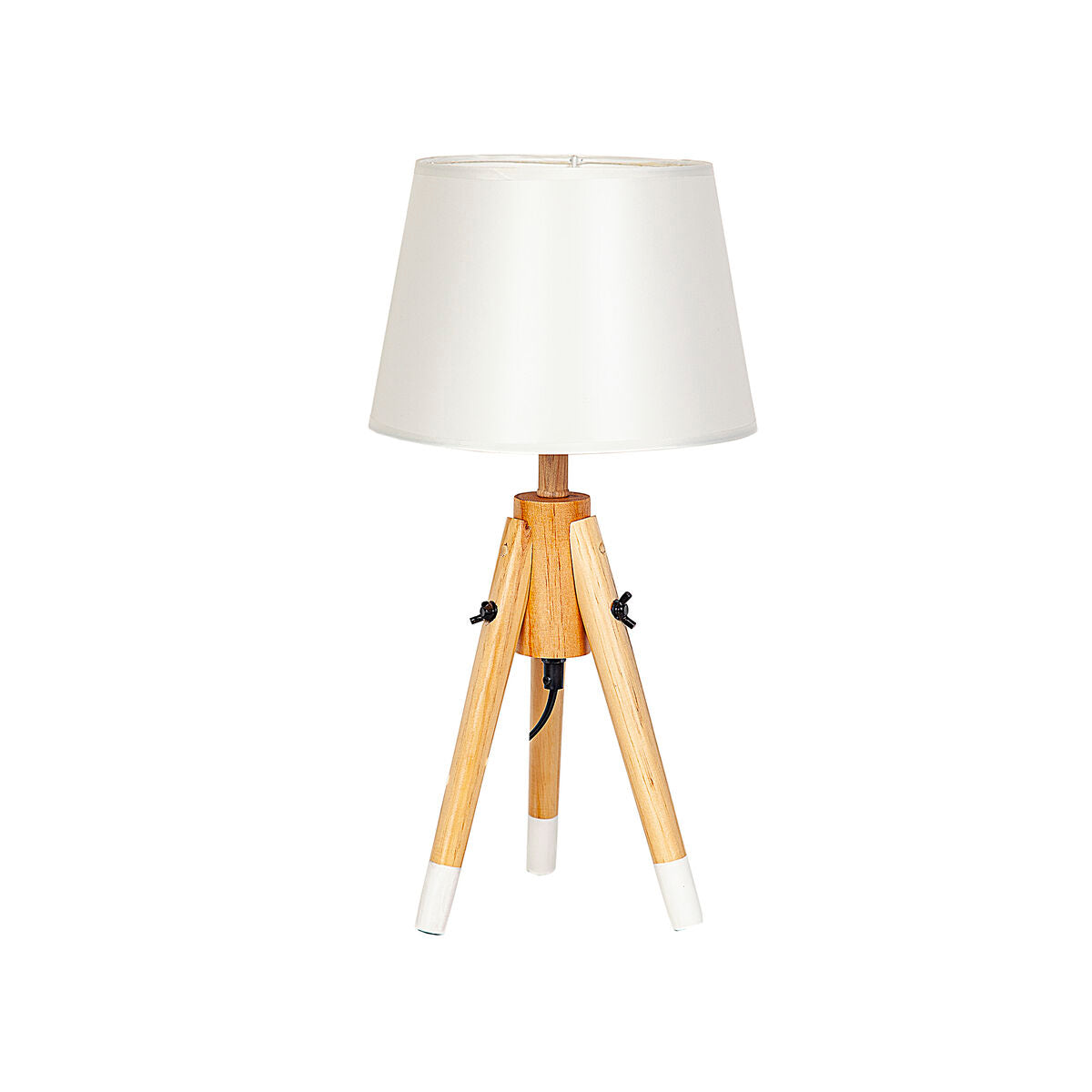 Desk lamp Romimex Natural MDF Wood 24 x 48 x 24 cm