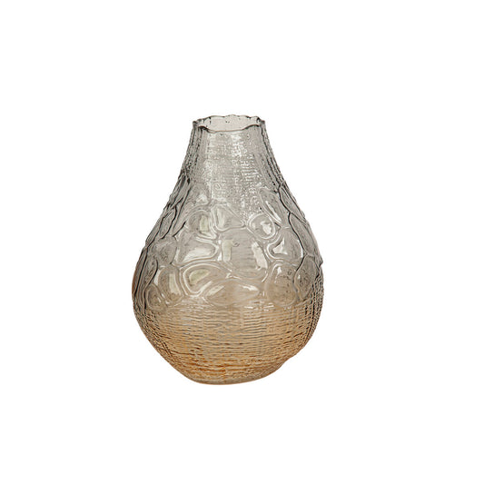 Vase Romimex Grey Amber Glass 20 x 26 x 20 cm Romimex