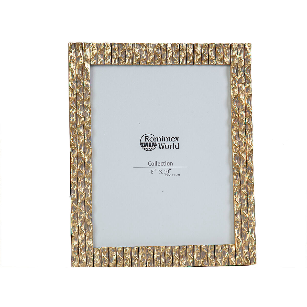 Photo frame Romimex Golden Resin 25 x 30 x 2 cm Romimex