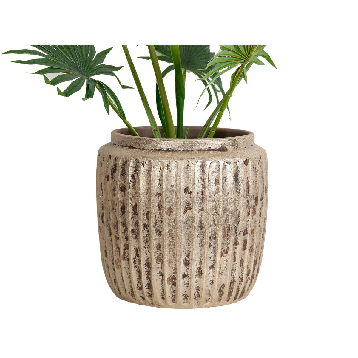 Planter Romimex Beige Ceramic 29 x 29 x 29 cm