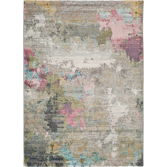 Carpet Romimex Beige Multicolour Pink Vintage 80 x 150 x 2 cm