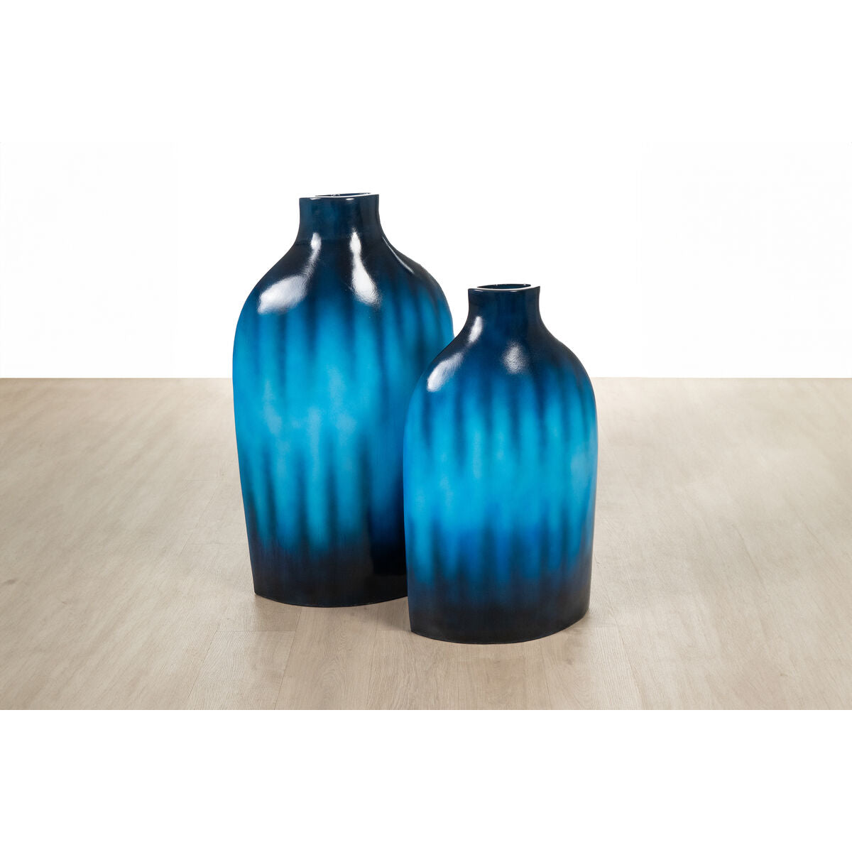 Floor vase Alexandra House Living Turquoise Ceramic 55 x 80 x 32 cm