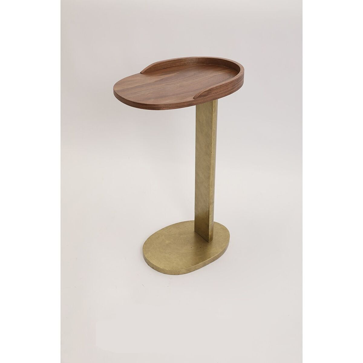 Side table Romimex Natural Metal MDF Wood 38 x 41 x 27 cm