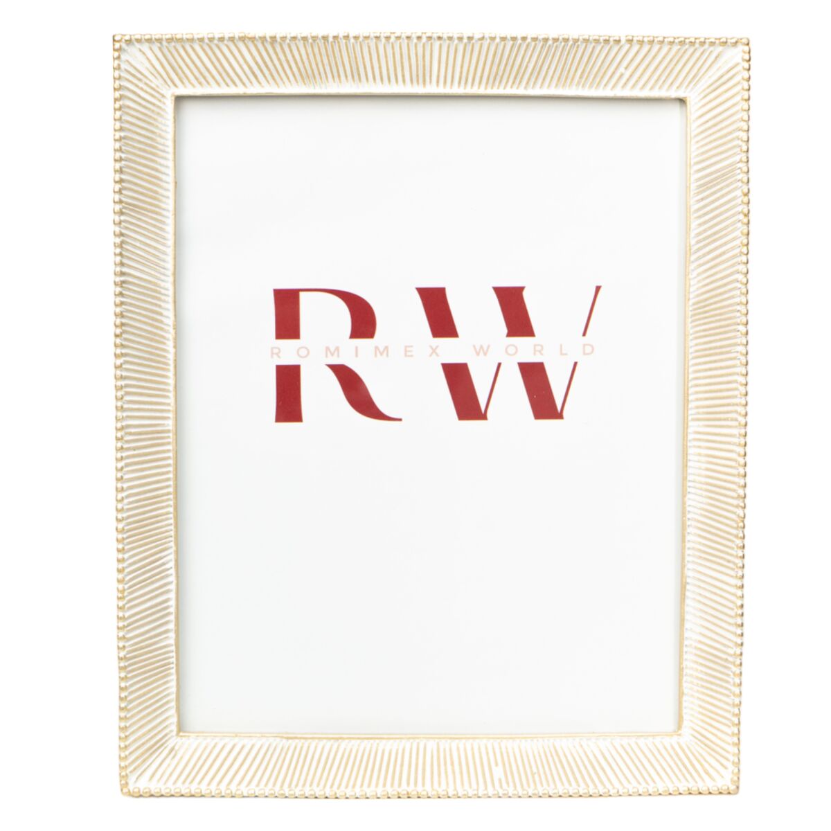 Photo frame Romimex Golden Resin 20 x 25 x 2 cm