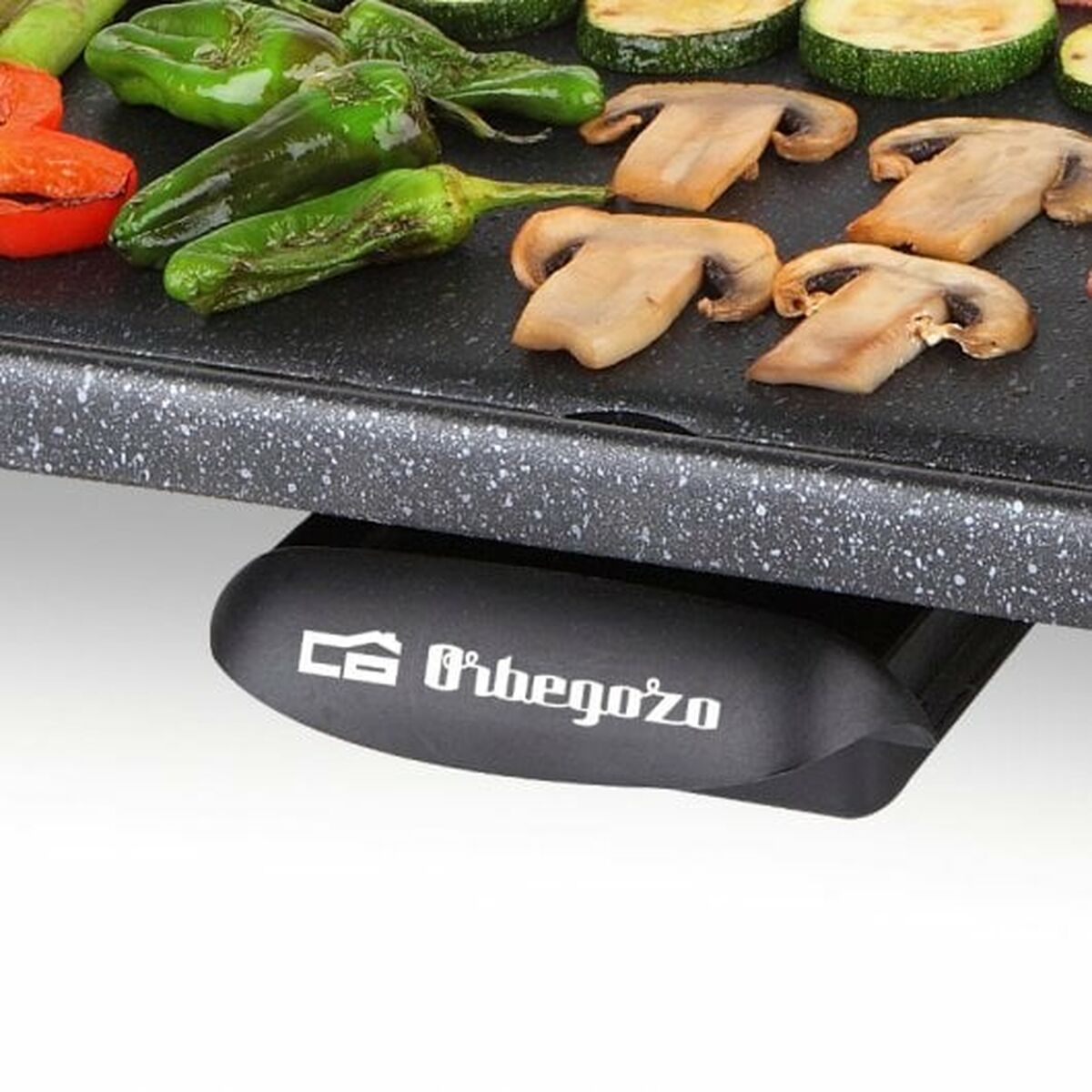 Grill hotplate Orbegozo TBC 3000 2200 W Black Orbegozo