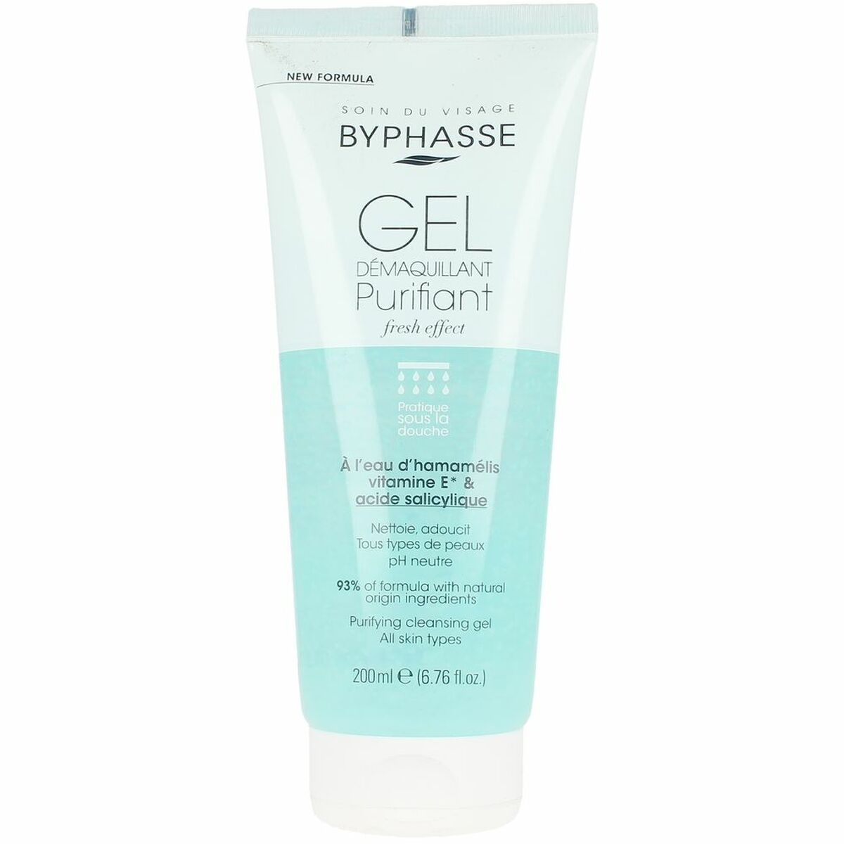 Facial Make Up Remover Gel Byphasse   Purifying 200 ml