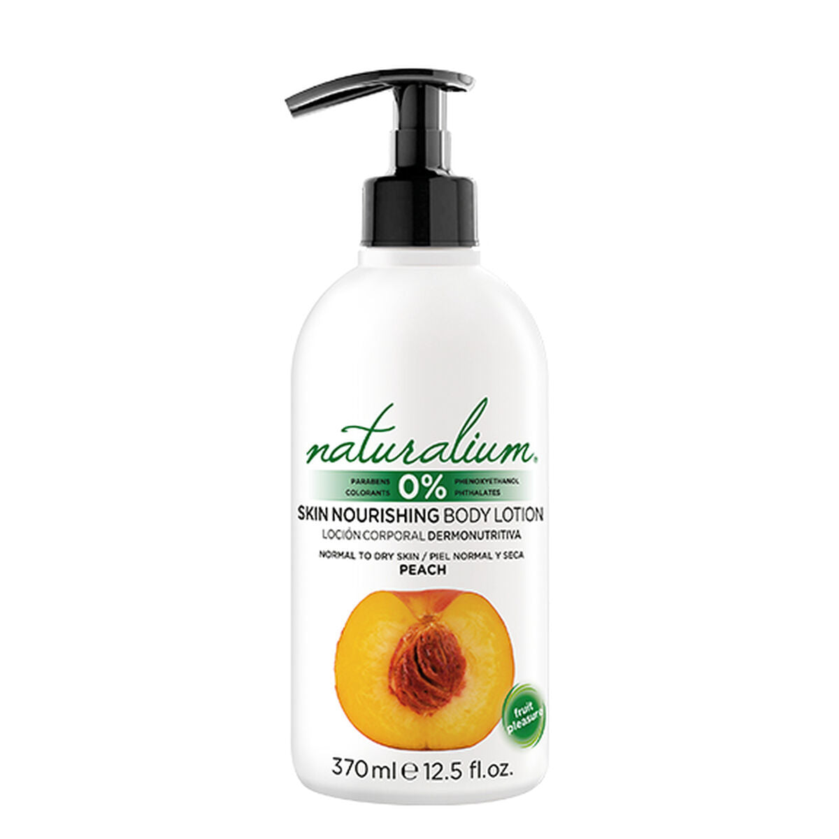 Body Lotion Naturalium 370 ml Peach - Moisturisers and Exfoliants - Naturalium - Default Title