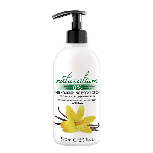 Body Lotion Naturalium Vanilla 370 ml - Moisturisers and Exfoliants - Naturalium - Default Title