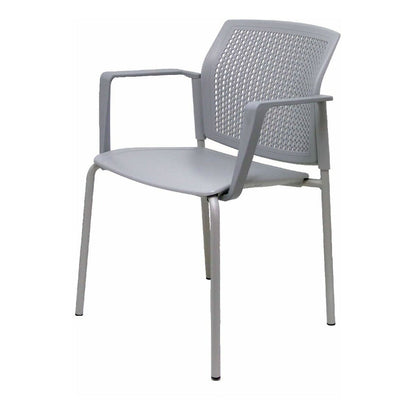 Reception Chair Sege P&C 4349PTGI40 Grey (4 uds) P&C