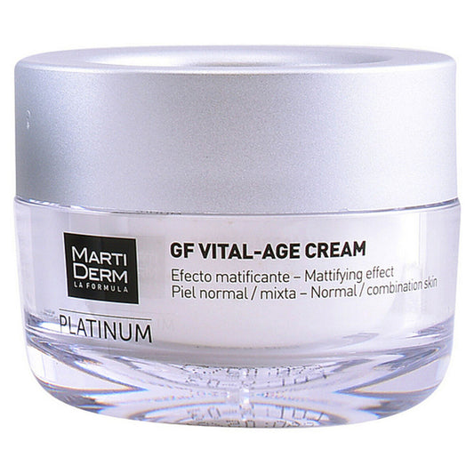 Moisturising Day Cream Platinum GF Martiderm GF Vital-Age (50 ml) Spf 15 50 ml 400 ml (1 Unit) byKim Martiderm