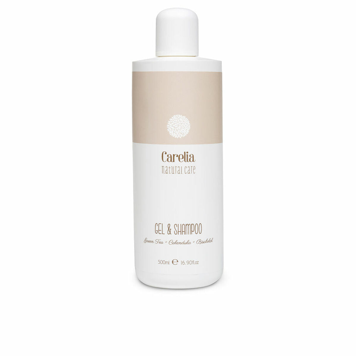 2-in-1 Gel and Shampoo Carelia Natural Care 500 ml - byKim