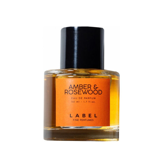 Unisex Perfume Label EDP EDP 50 ml Amber & Rosewood Label