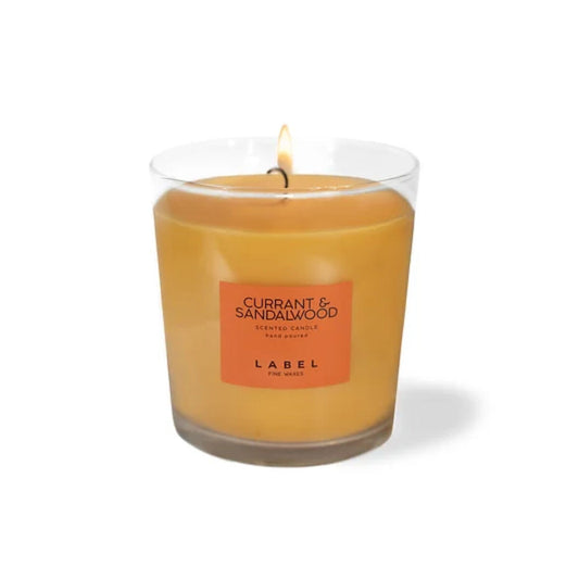 Scented Candle Label Redcurrant Sandalwood 220 g Label