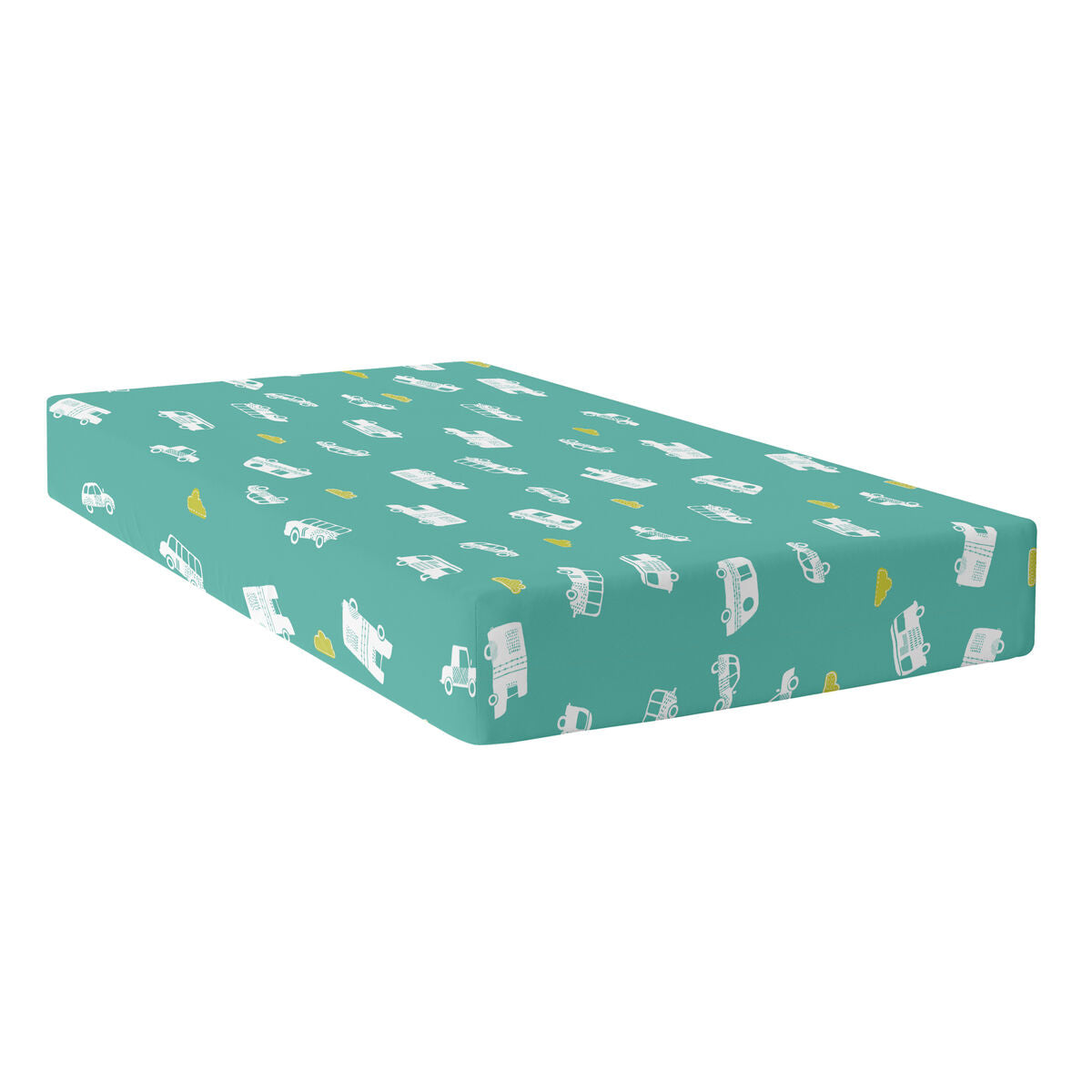 Fitted sheet HappyFriday MOSHI MOSHI Multicolour 105 x 200 x 32 cm