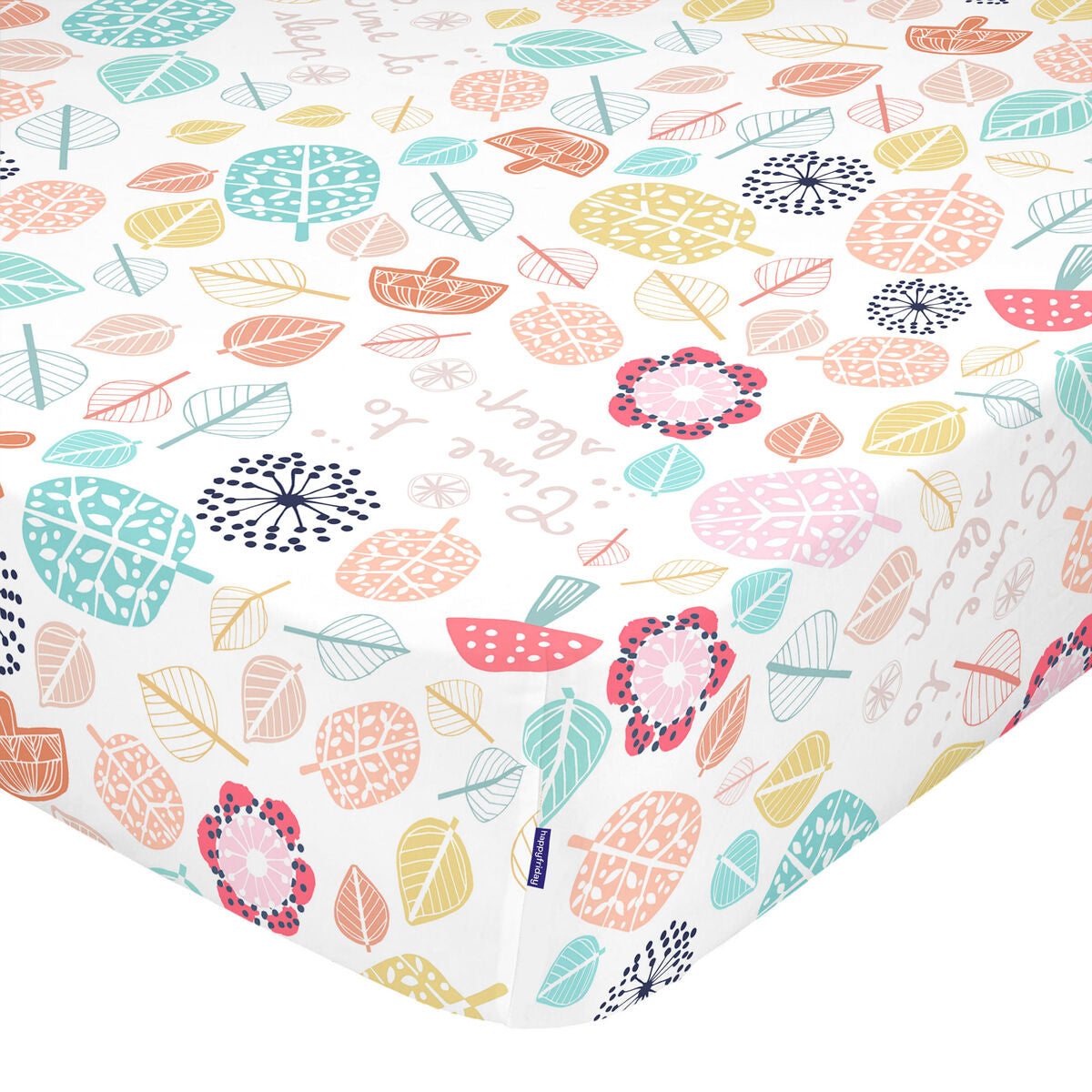 Fitted sheet HappyFriday MOSHI MOSHI Multicolour 105 x 200 x 32 cm