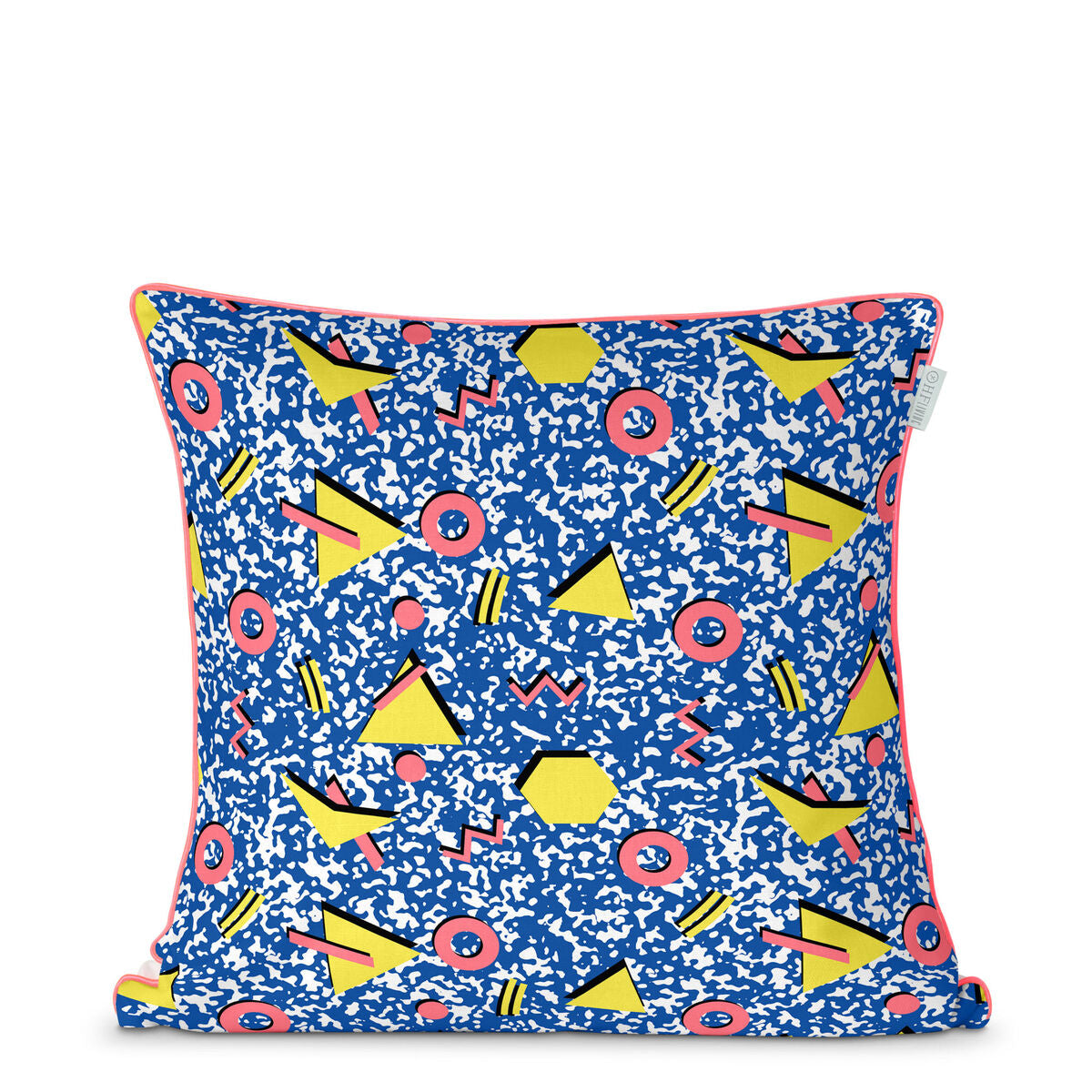 Cushion cover HappyFriday HF Living Ettore Multicolour 50 x 50 cm HappyFriday