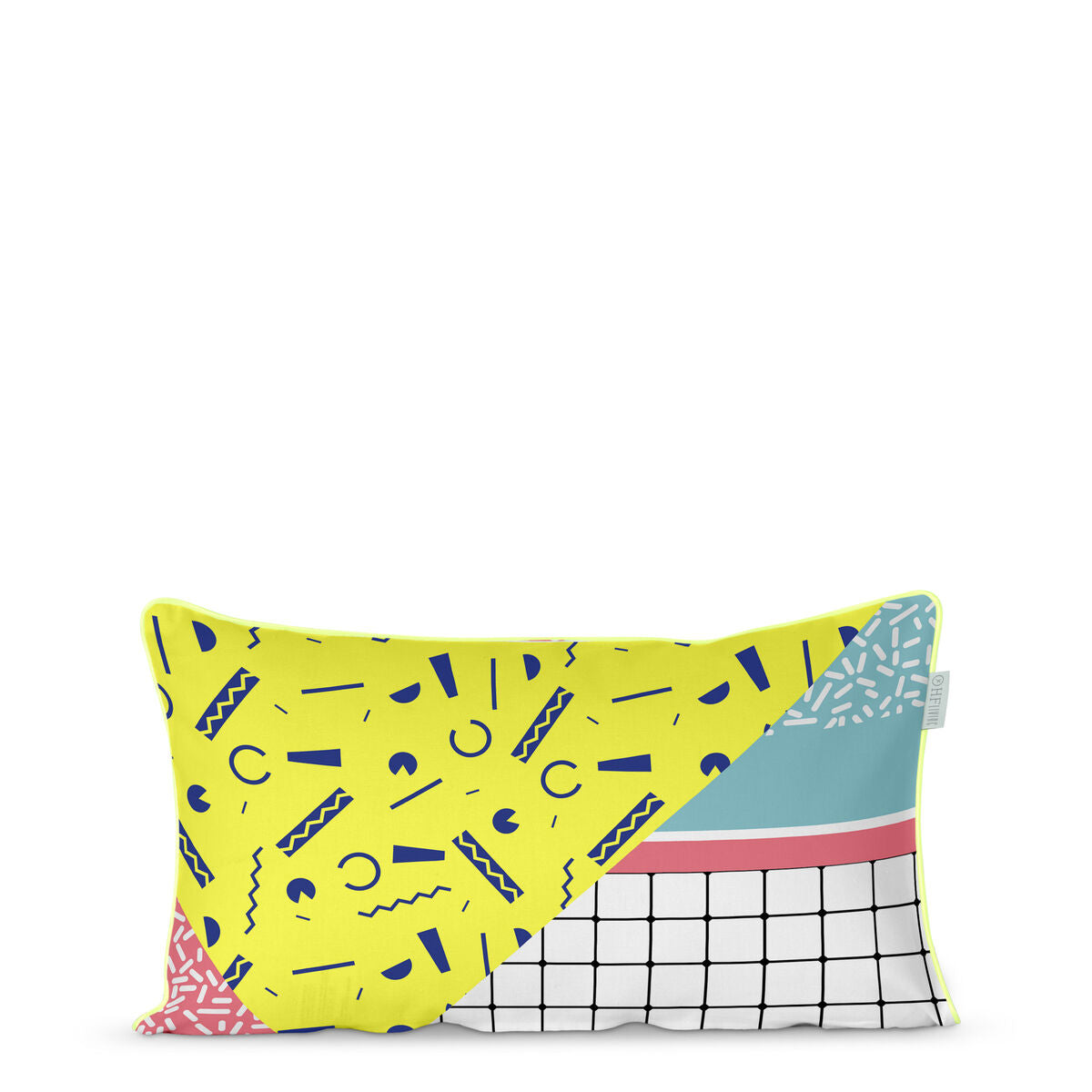 Cushion cover HappyFriday HF Living Squiggles Multicolour 50 x 30 cm HappyFriday