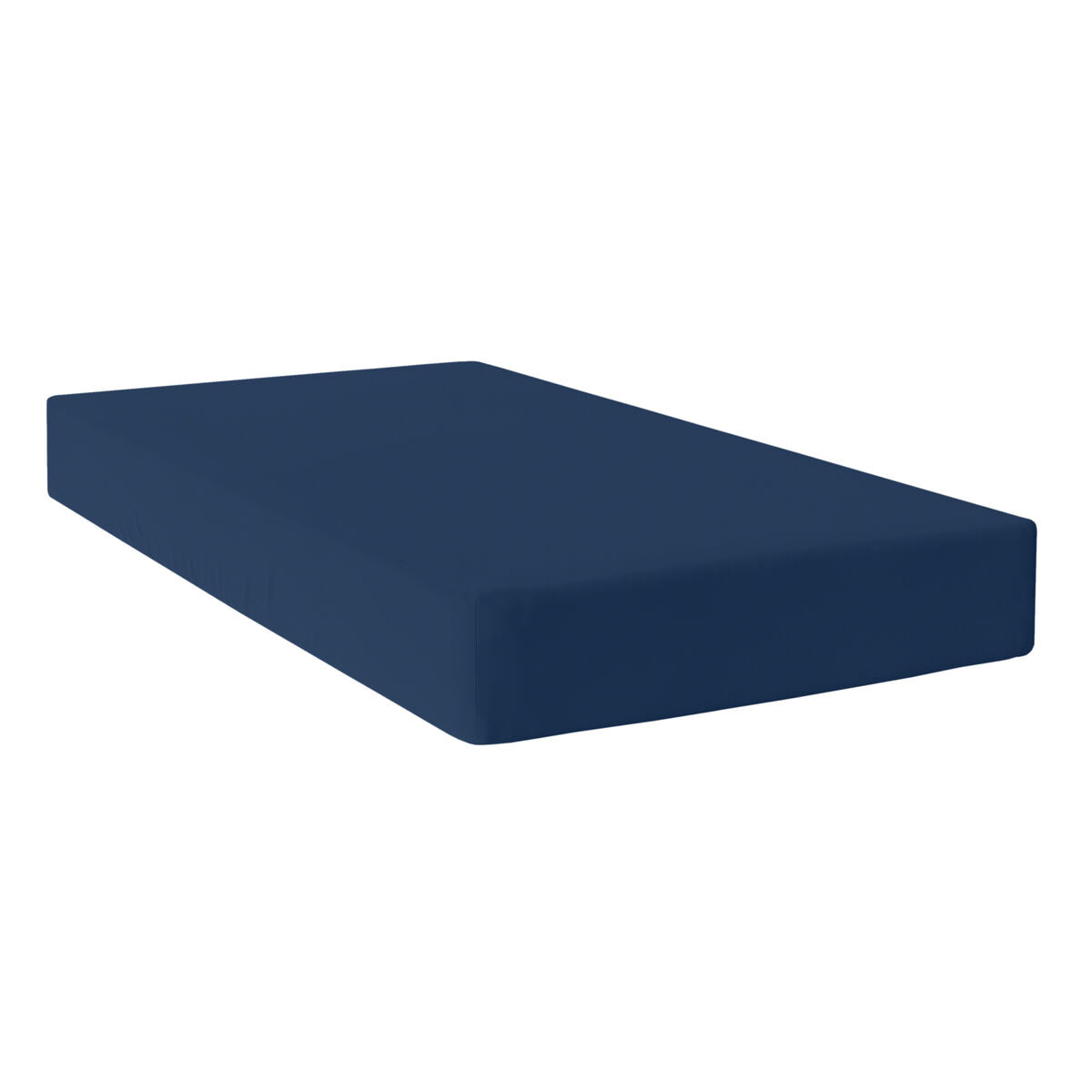 Fitted sheet HappyFriday BASIC Navy Blue 105 x 200 x 32 cm