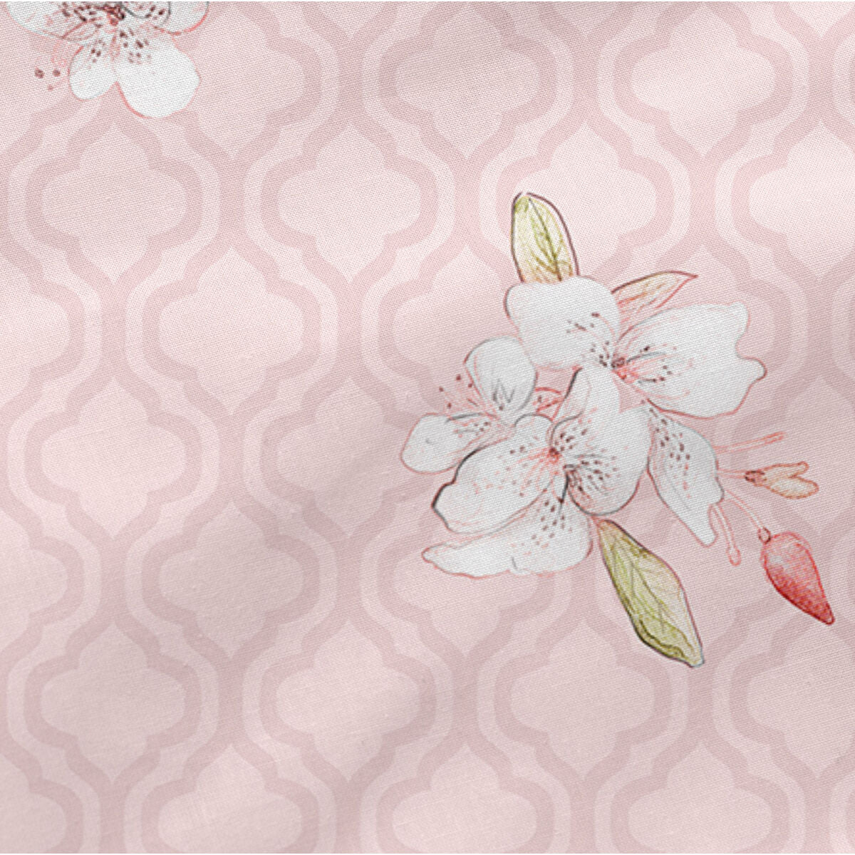 Fitted sheet HappyFriday Chinoiserie Multicolour 140 x 200 x 32 cm