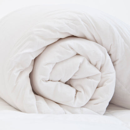 Duvet HappyFriday Basic White 250 g/m² 200 x 200 cm