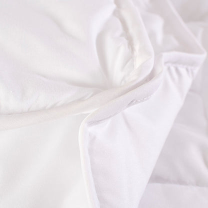 Duvet HappyFriday Basic White 120 + 250 g/m² 180 x 220 cm (2 Pieces)