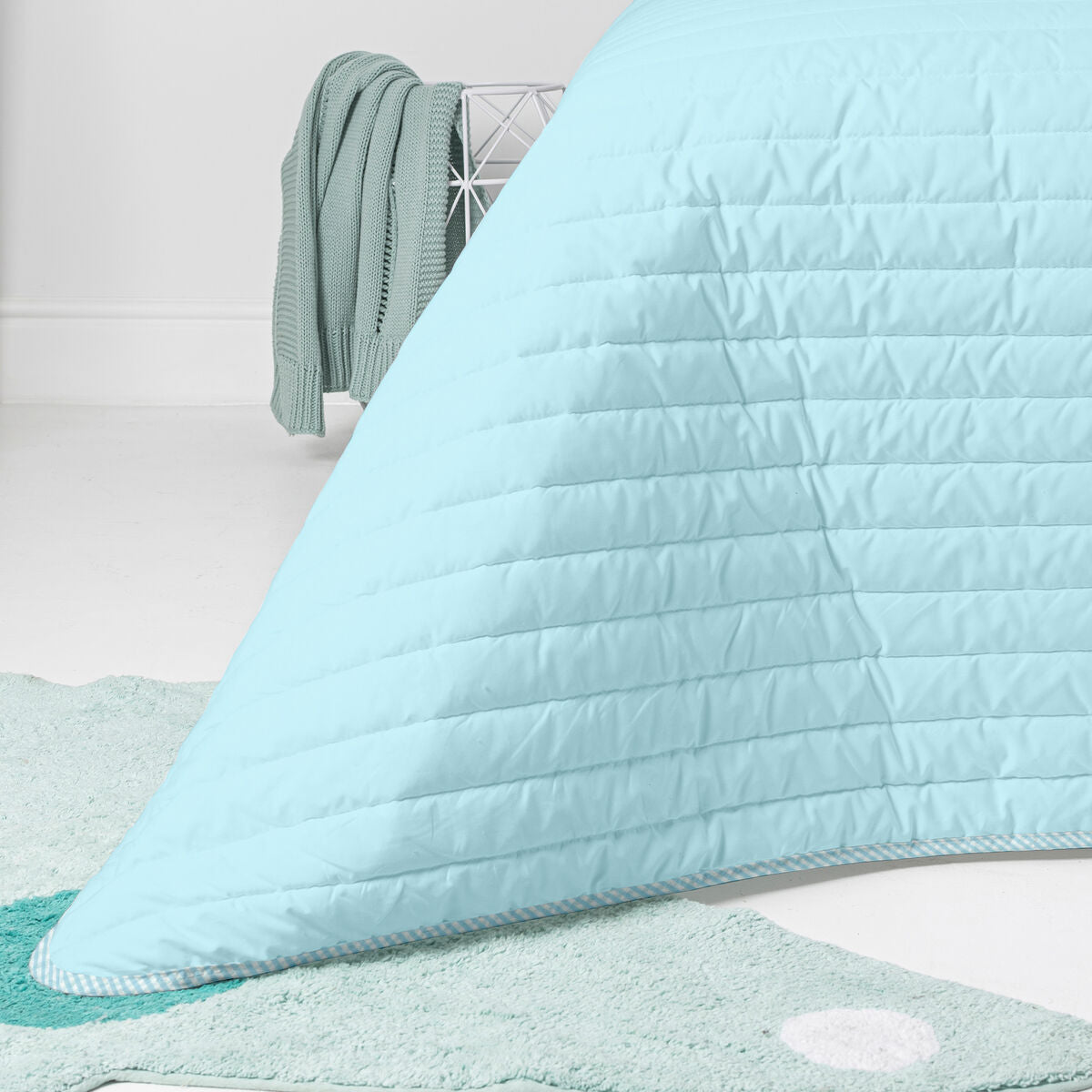 Bedspread (quilt) HappyFriday Basic Kids Dash Blue 180 x 260 cm