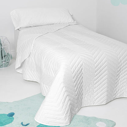 Bedspread (quilt) HappyFriday Basic Kids Arista White 200 x 260 cm