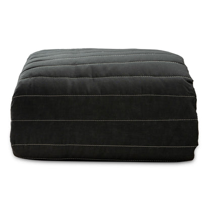 Reversible Bedspread HappyFriday Basic Dash Black 180 x 260 cm