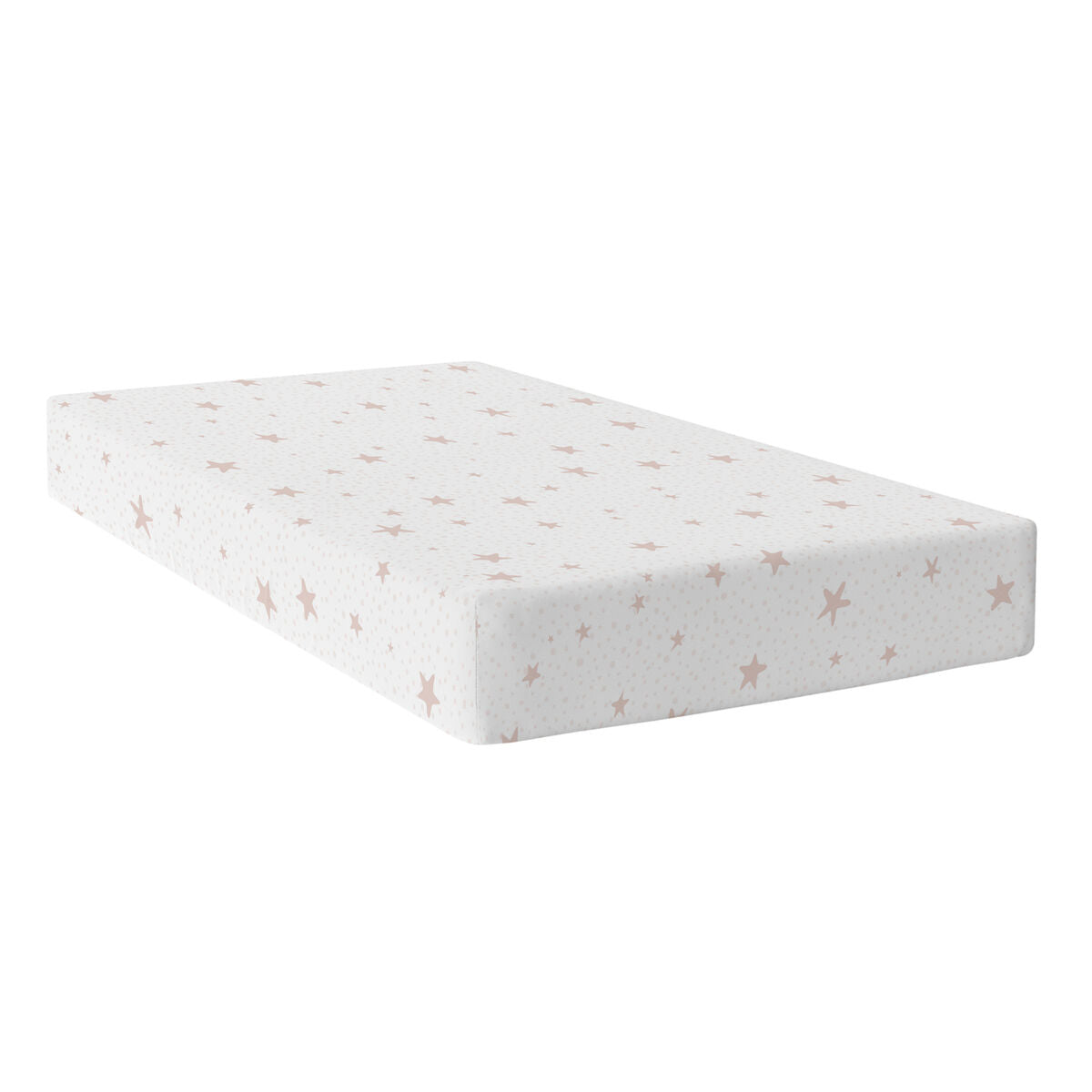 Fitted sheet HappyFriday BASIC KIDS Pink 90 x 200 x 32 cm