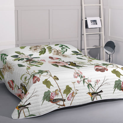 Bedspread (quilt) HappyFriday HF Blooming Multicolour 270 x 260 cm