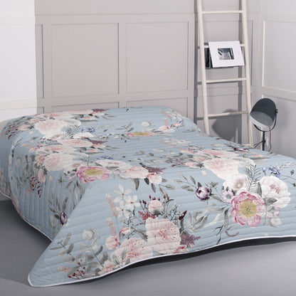 Bedspread (quilt) HappyFriday HF Soft Bouquet Multicolour 240 x 260 cm