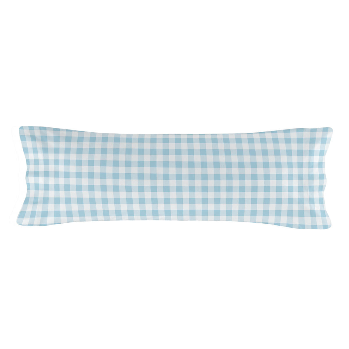 Duvet cover set HappyFriday Basic Kids Blue Single Gingham 2 Pieces