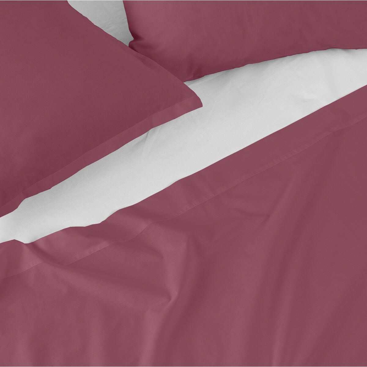 Top sheet HappyFriday Basic Magenta 210 x 270 cm