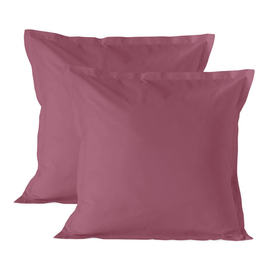 Pillowcase HappyFriday BASIC Magenta 60 x 60 cm (2 Units)