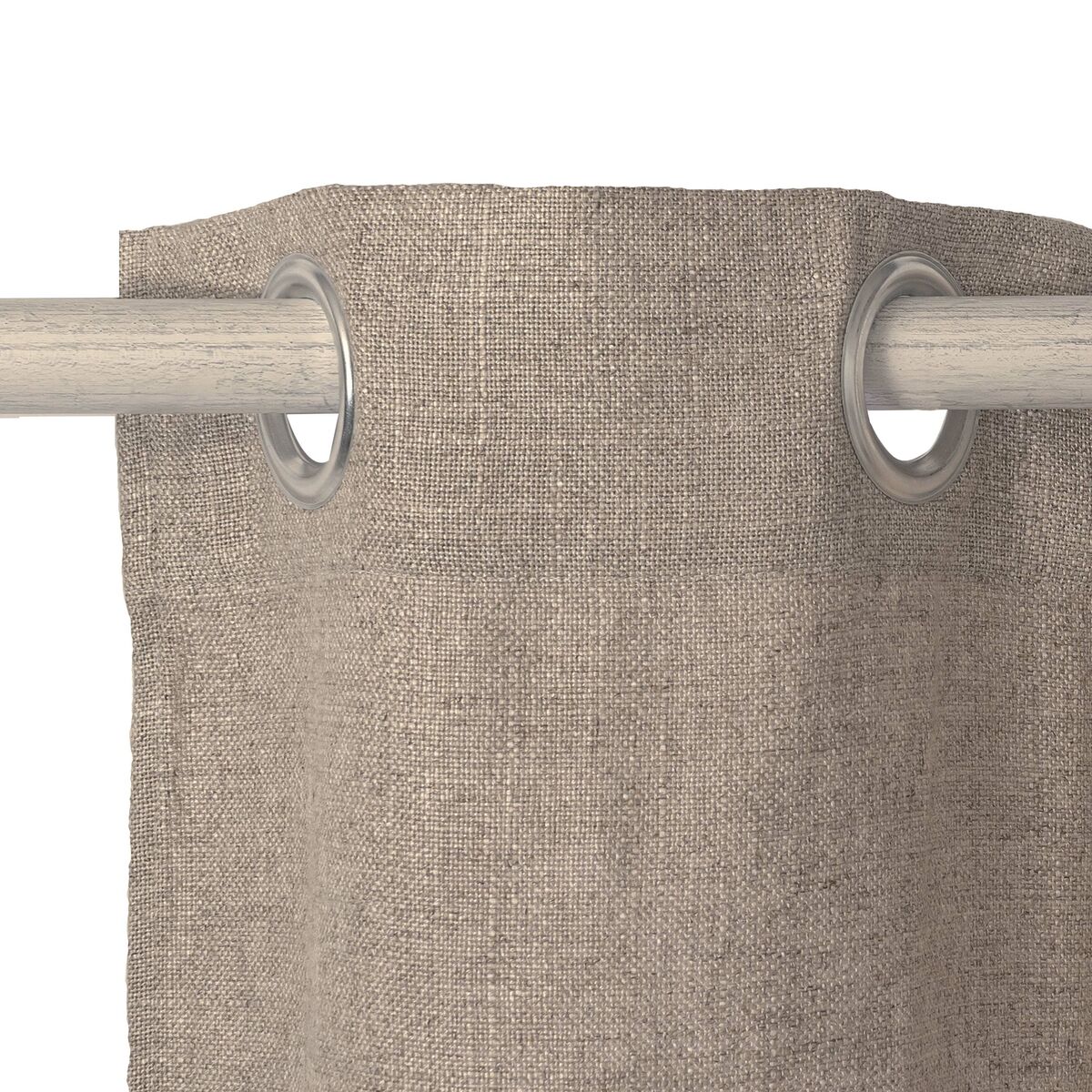 Curtain HappyFriday Basic Beige 140 x 280 cm