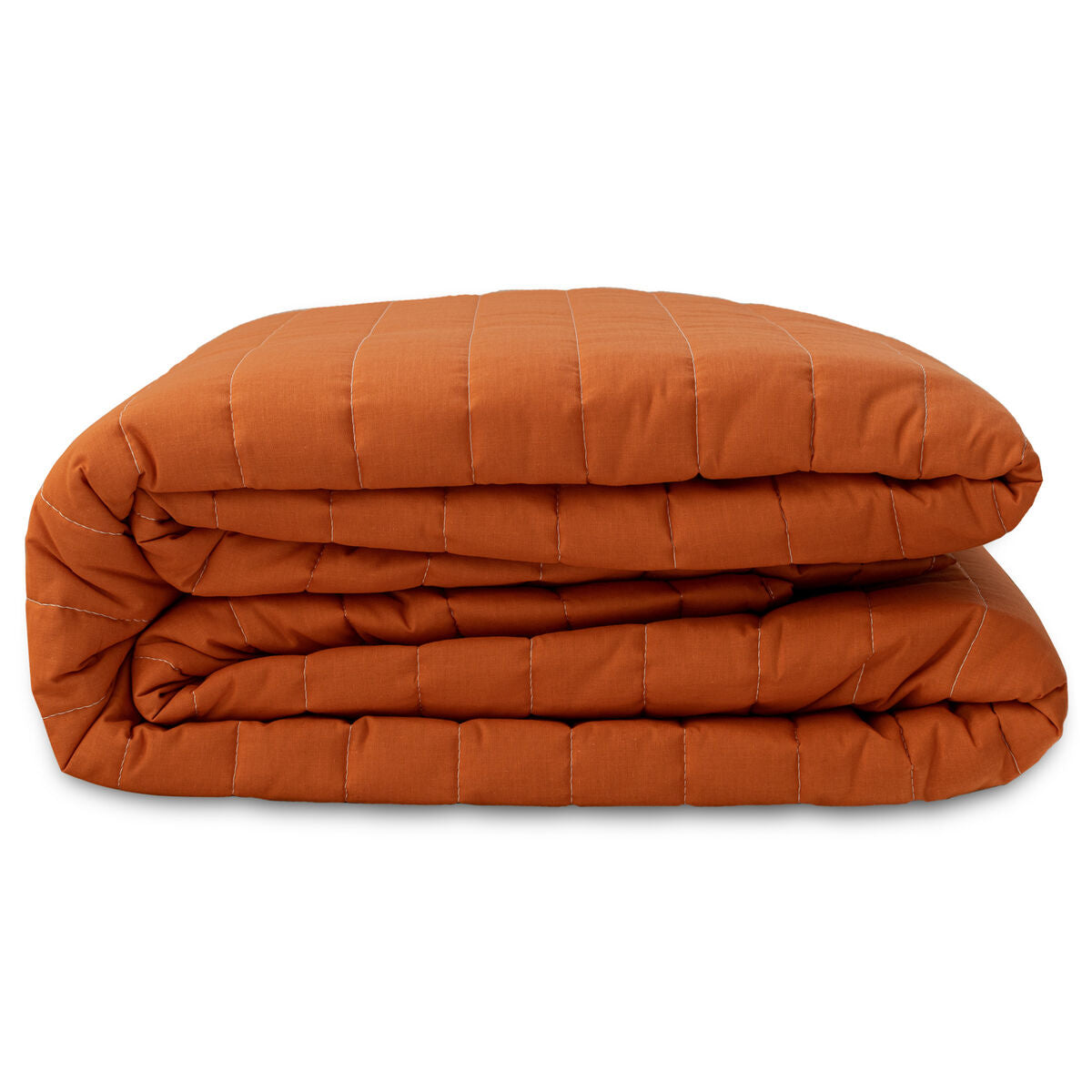 Reversible Bedspread HappyFriday Basic Dash Orange 240 x 260 cm