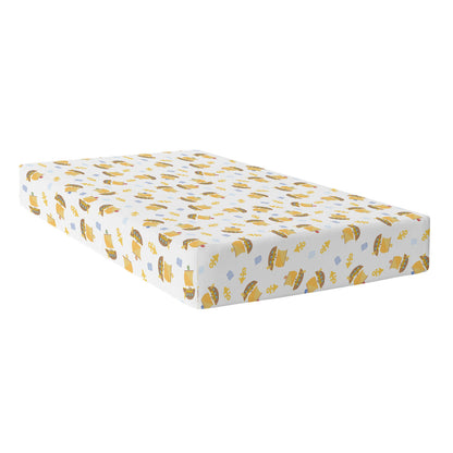 Fitted sheet HappyFriday HAPPYNOIS Multicolour 105 x 200 x 32 cm