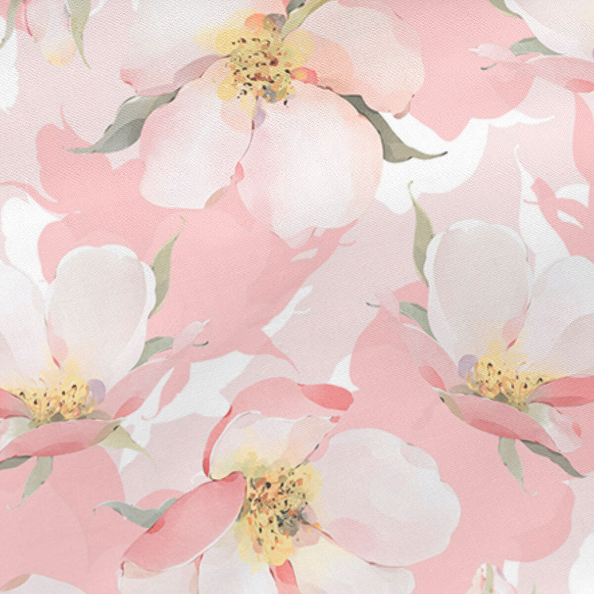 Fitted bottom sheet HappyFriday Spring blossom Multicolour 180 x 200 x 32 cm