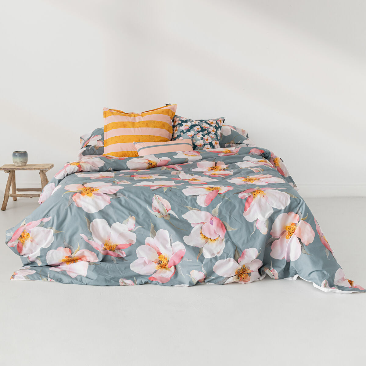 Nordic cover HappyFriday Spring Blossom Multicolour 240 x 220 cm