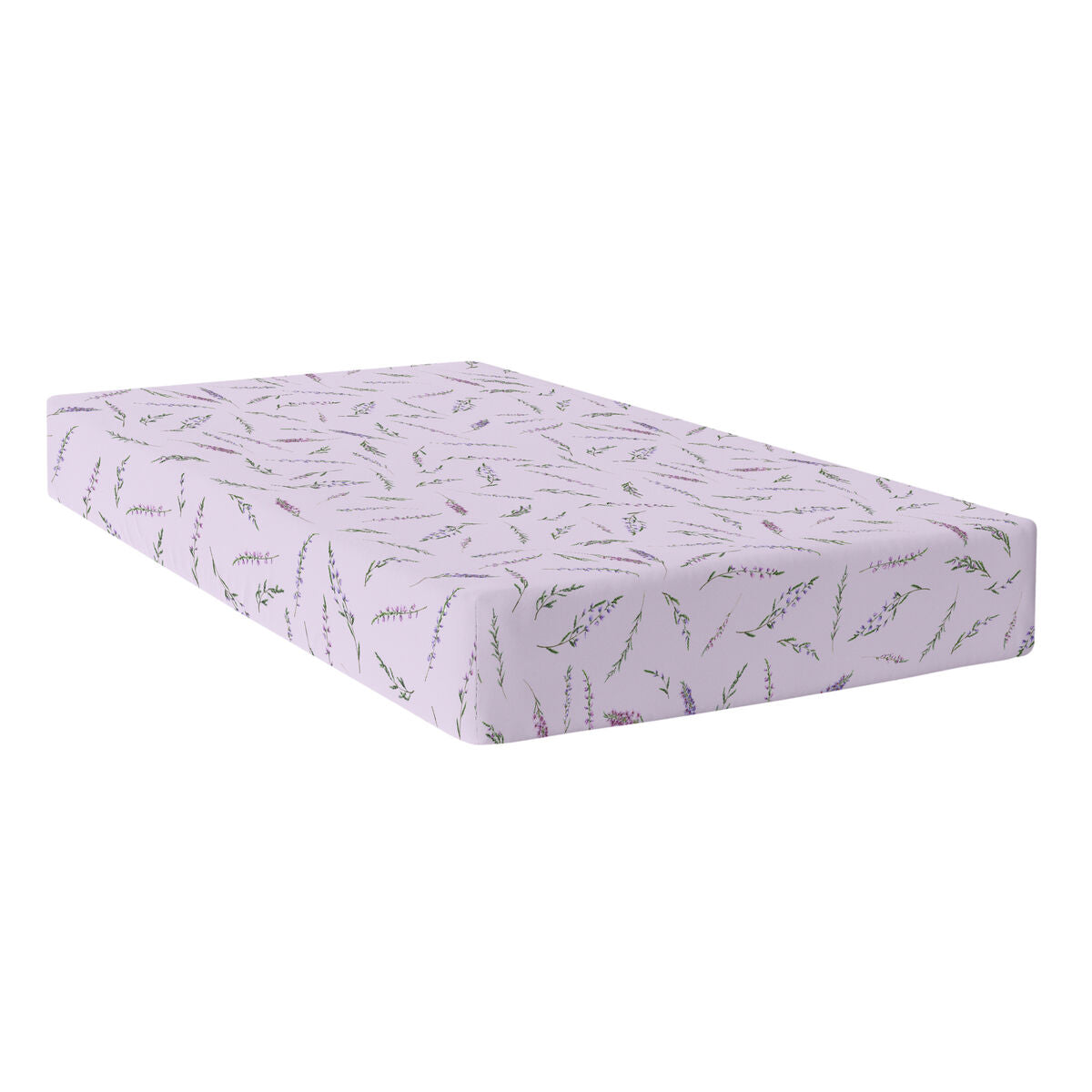 Fitted sheet HappyFriday Lavanda Multicolour 140 x 200 x 32 cm