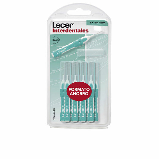 Interdental Toothbrush Lacer (10 uds) Upright Extra-fine