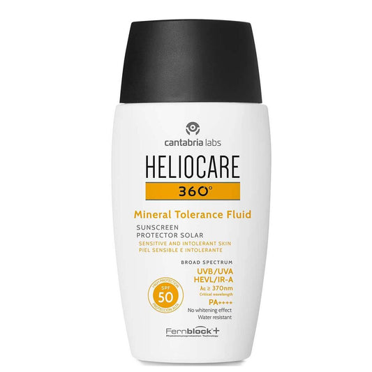 Facial Sun Cream Heliocare 360° Mineral Tolerance Fluid Spf 50 50 ml Heliocare