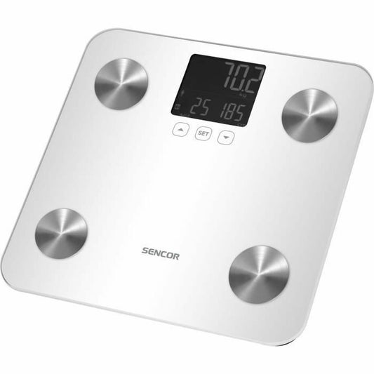 Digital Bathroom Scales Sencor SBS 6025WH White 180 kg Sencor