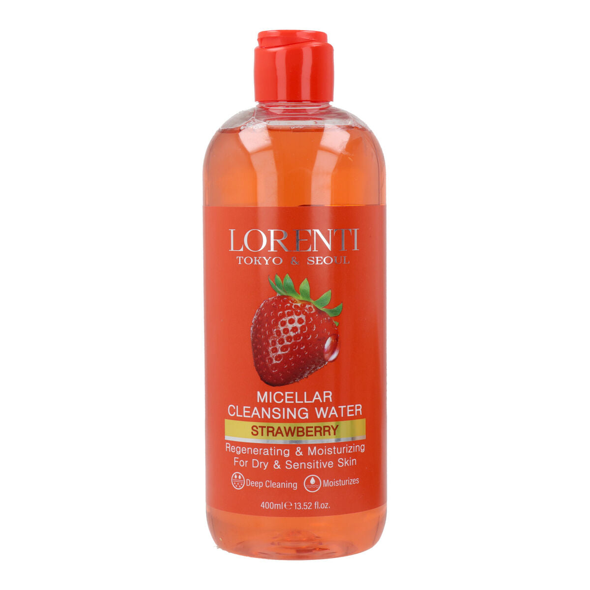 Micellar Water Lorenti Makeup Remover Strawberry 400 ml